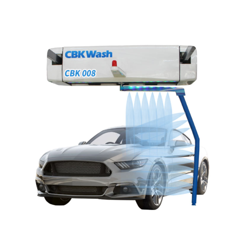 China Wholesale Brushless Car Cleaning Systems Manufactures –  CBK 008 intelligent touchless robot car wash machine – CBK