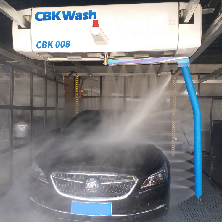 China Wholesale Computer Car Washing Machine Suppliers –  360 rotating non-contact car foam washer with chassis washer and tire washer – CBK