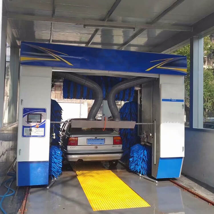 China Wholesale Automatic Rollover Car Wash System Company –  Automatic foam spraying rollover car wash machine – CBK