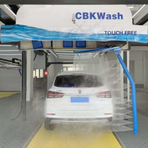 Big Discount no contact one arm touch free brushless best touchless car wash with air dryer and lava shampoo