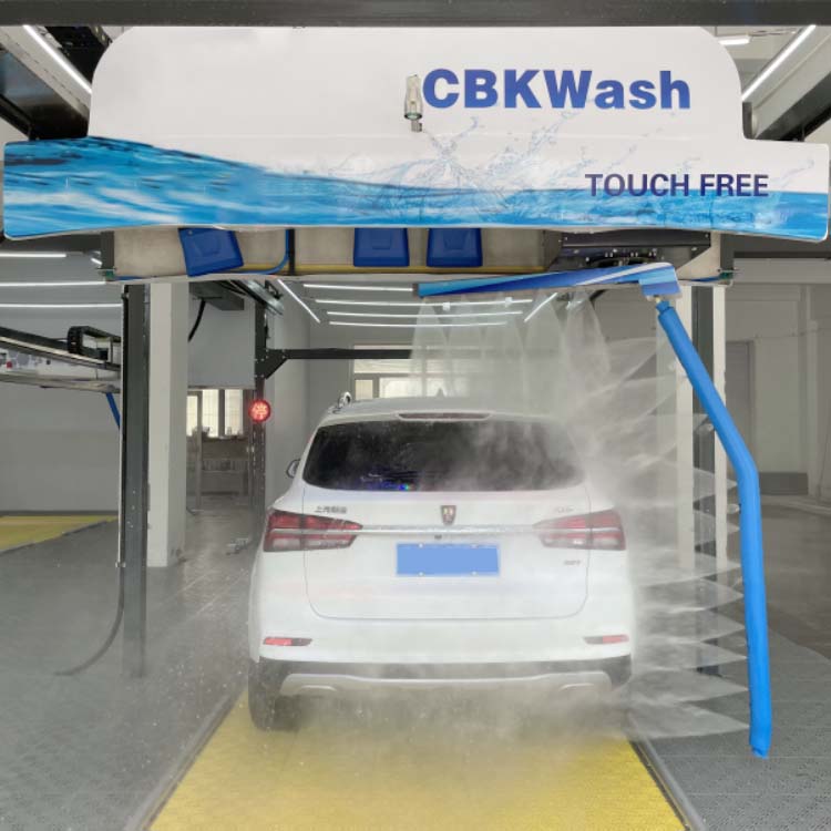 China Wholesale 360 Single Arm Fully Automatic Touchless Car Wash Machine Manufactures –  CBK308 intelligent touchless robot car wash machine – CBK