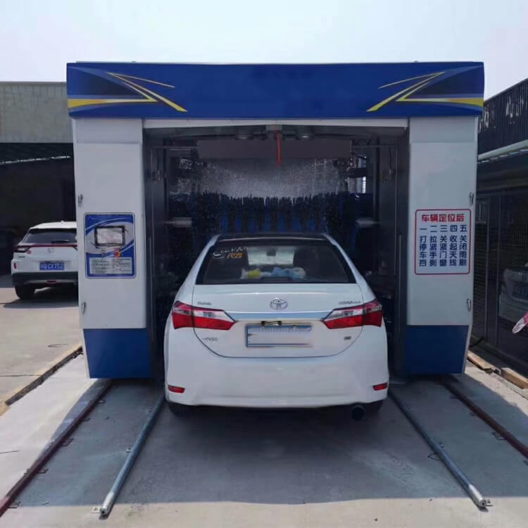 China Wholesale Rollover Car Wash Machine Manufactures –  Five brushes high speed roll over car wash machine – CBK