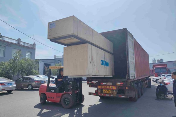 CBK touchless car washing machine has been shipped that is ordered by the client from Chile.