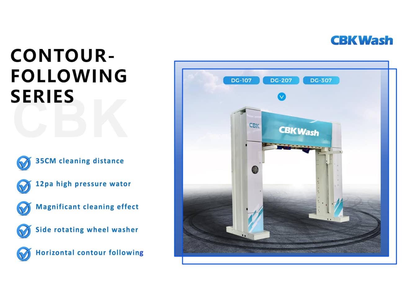Introducing the Contour Following Series: Next-Level Car Washing Machines for Exceptional Cleaning Performance